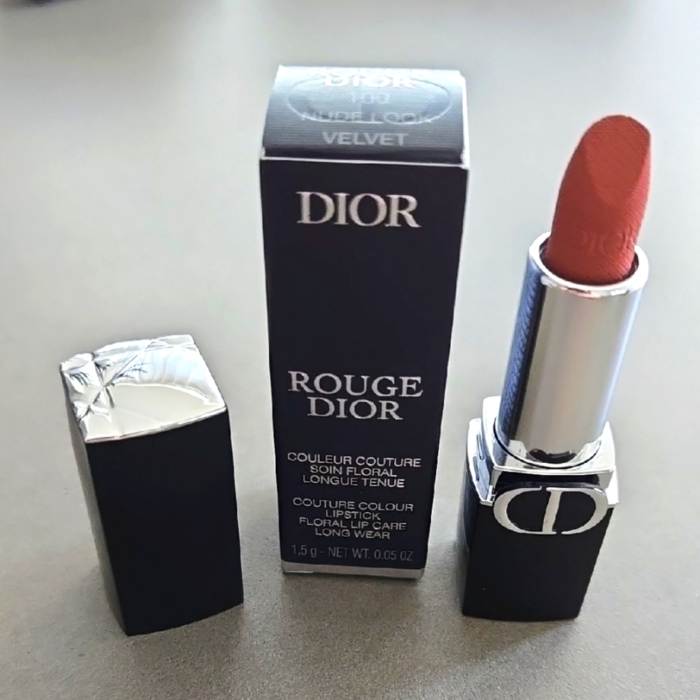 New Dior Trio Rouge Dior 100 NUDE LOOK Velvet Lipstick Diorshow Lash Maximizer4D